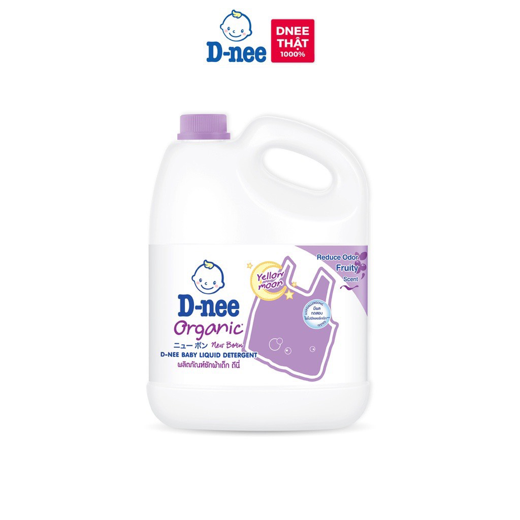 Nước giặt Quần Áo D-nee cho bé 3000ml-Màu TÍM