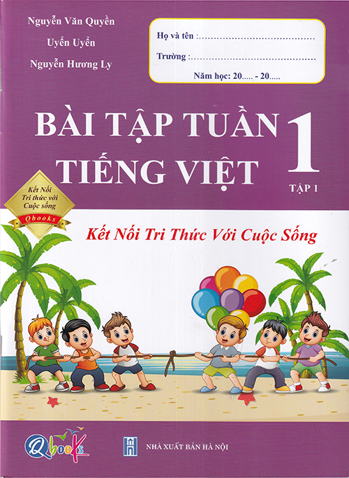 Sách - Bài tập tuần Tiếng Việt 1 tập 1 (Kết nối tri thức với cuộc sống)