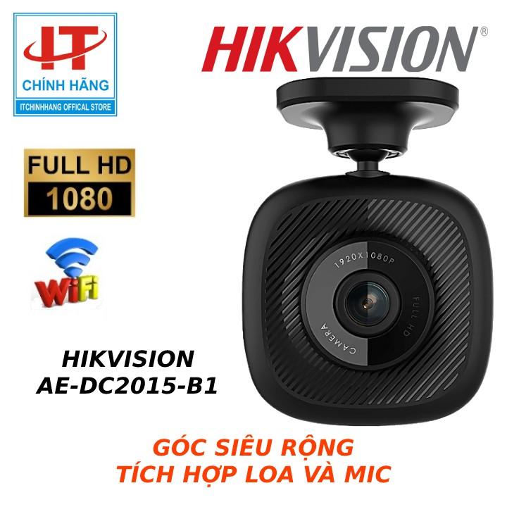 Camera hành trình HIKVISION AE-DC2015-B1 , full HD , Góc Siêu Rộng , Tích hợp Míc và Loa - Hàng Chính Hãng