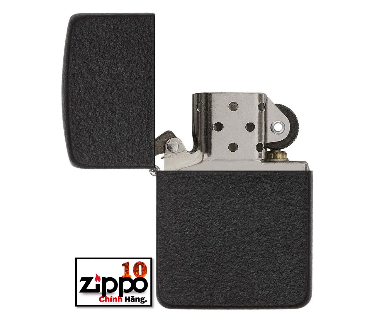 Bật lửa Zippo Replica 1941 Black Crackle SKU: 28582 - Chính hãng 100%