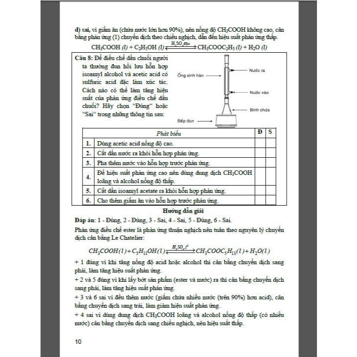 Sách Tham Khảo Hóa Học Lớp 12 - Dùng Chung Các Bộ SGK Hiện Hành - Hồng Ân
