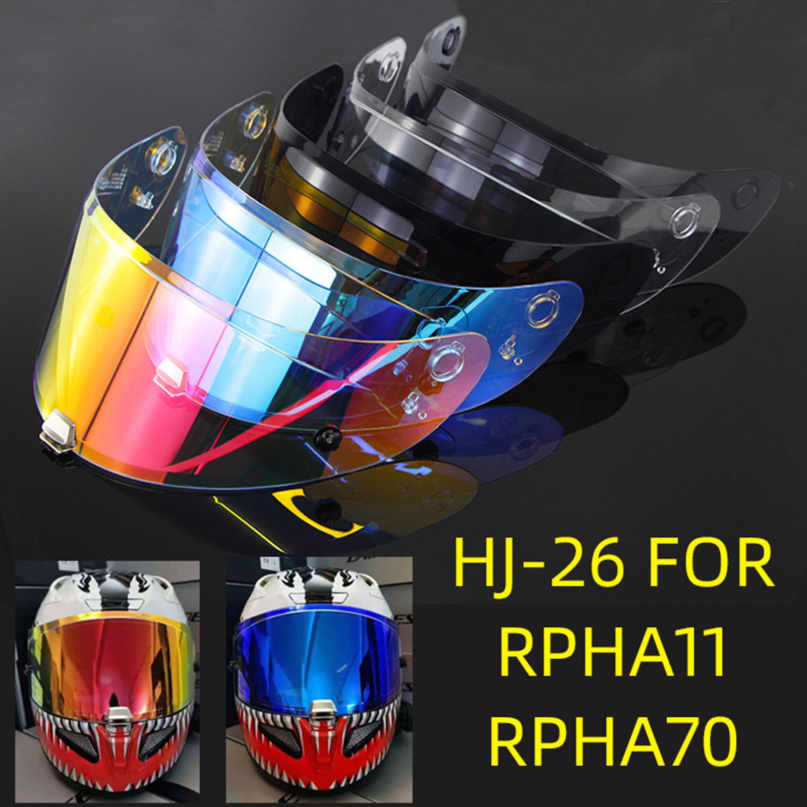 Helmet Visor Lens Night Vision Safe for HJ-26 RPHA11 RPHA70  revo red