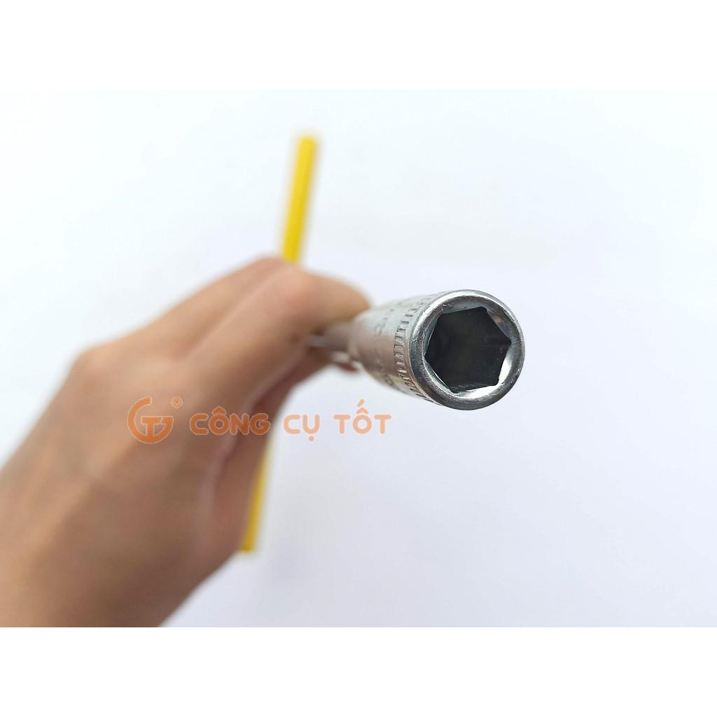 Tuýp chữ T cán bọc nhựa vàng 9mm