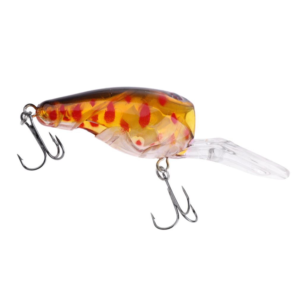Fishing Lures Hard Bait Vivid Crankbait with Treble Hook 9cm/11.5g