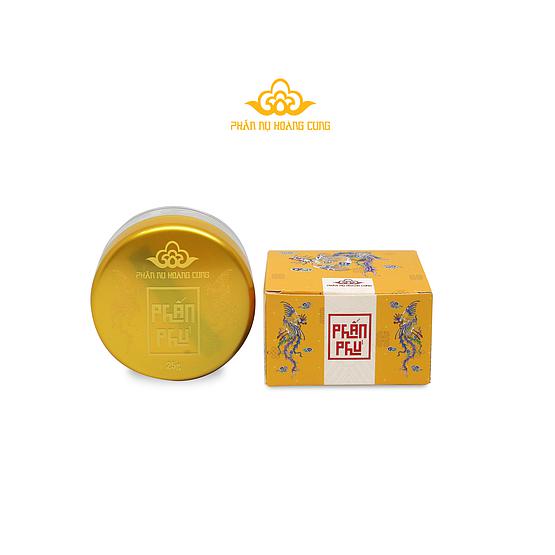 Phấn Phủ Tinh Chất Ngọc Trai Nâng Tone Dạng Bột Dưỡng Da Sáng Trắng Phấn Nụ Hoàng Cung (25gr) Kèm Bông Phấn - Hàng Chính Hãng.