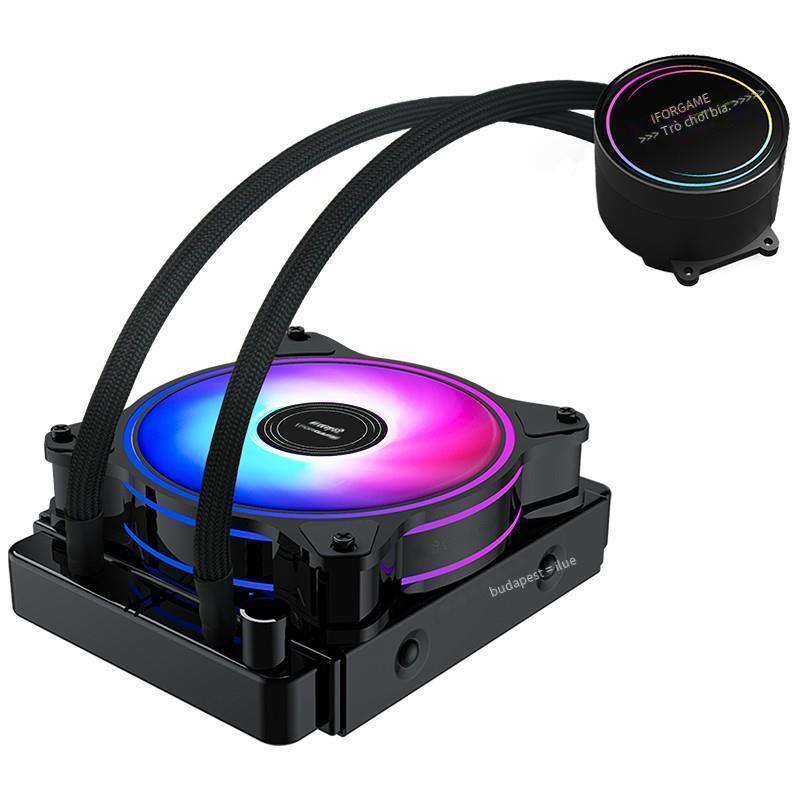 Phong cách mới nhất Gulfstream 120T tản nhiệt CPU tích hợp làm mát bằng nước ARGB quạt hiệu ứng ánh sáng hàng lạnh