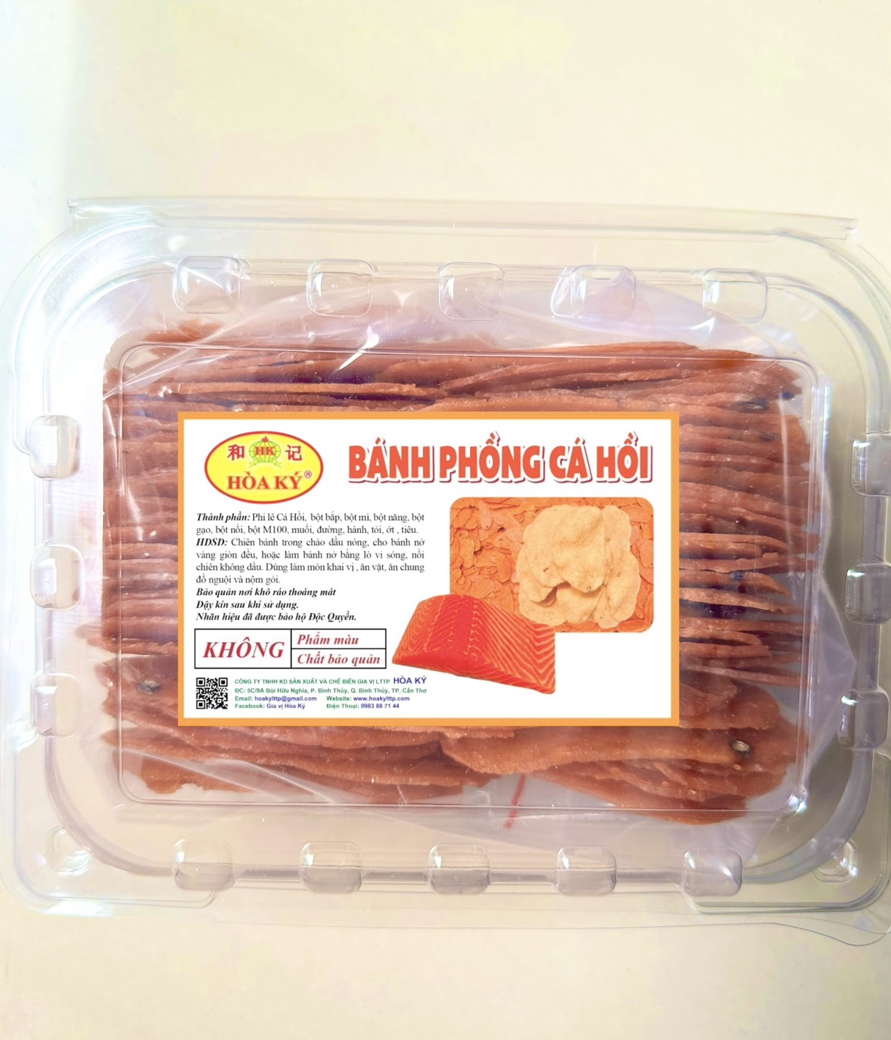 Bánh Phồng Cá Hồi 300gr