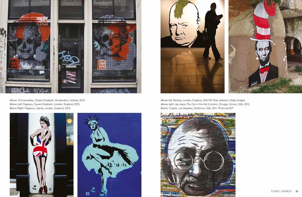 Sách - Planet Banksy : The man, his work and the movement he inspired by Alan Ket