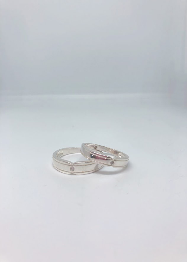 Nhẫn Đôi - Mẫu 30-NĐ0030-Cỡ Lớn