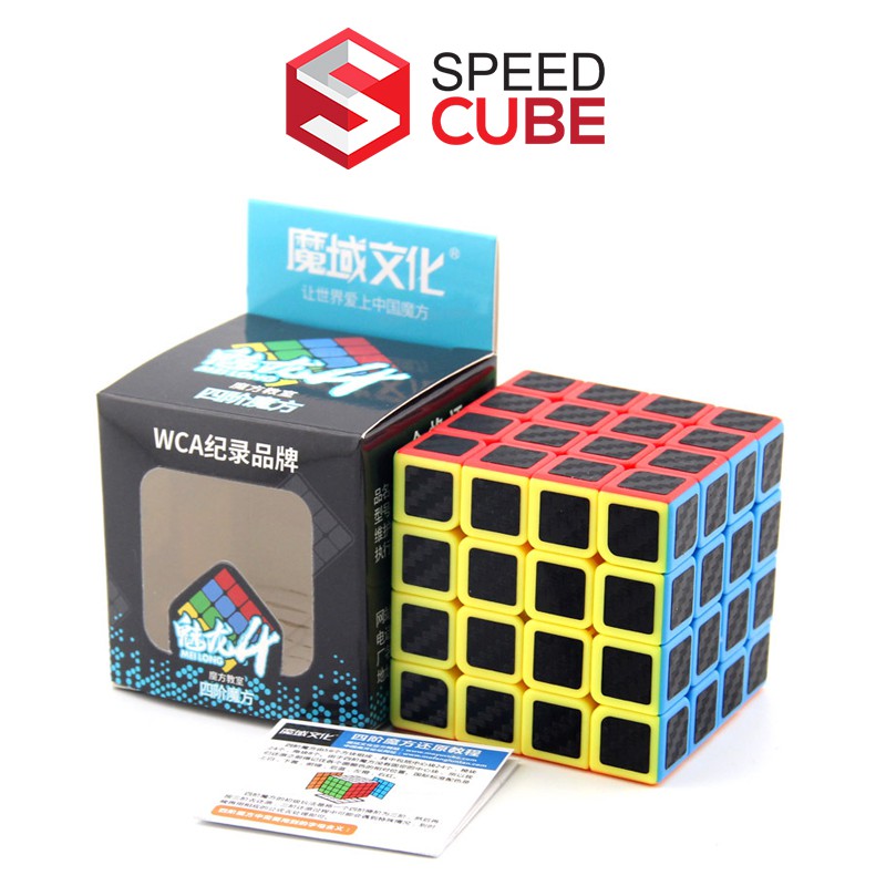 Rubik 4x4 Carbon MoYu MeiLong MFJS Rubic 4 Tầng