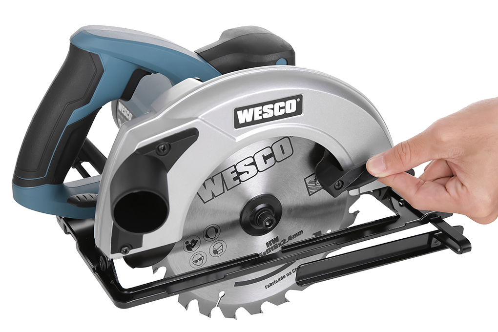 Máy cắt gỗ 185mm Wesco Ws3441 1500W- Hàng chính hãng