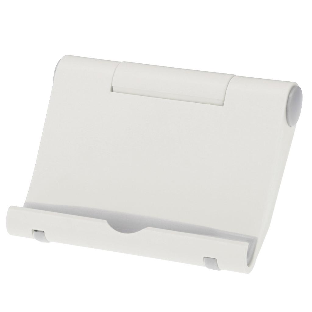 Universal Lazy Phone Bracket Tablet Holder Portable Plastic For iPhone,White
