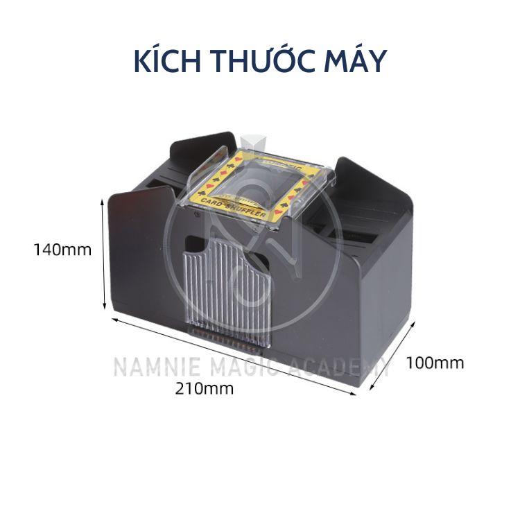 Máy Xào Và Chia Bài Tây Tự Động Chạy Bằng Pin Cực Tiện Lợi Automatic Shuffle Poker Card Đồ Chơi Tết Cực Hay