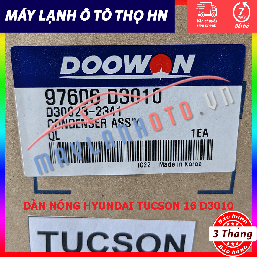 Dàn nóng Hyundai Tucson đời 2016 Hàng xịn Hàn Quốc