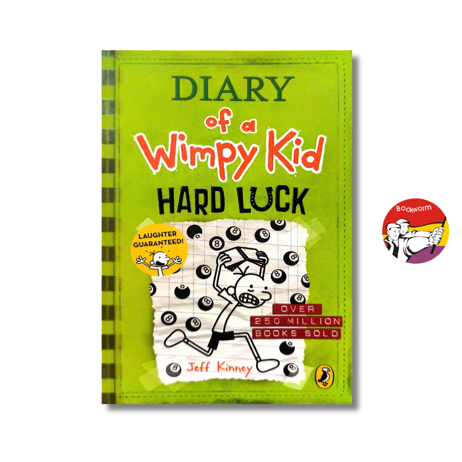 Sách - Diary of a Wimpy Kid: Hard Luck (Book 8) by Jeff Kinney - Fiction/Middle Grade/Humor