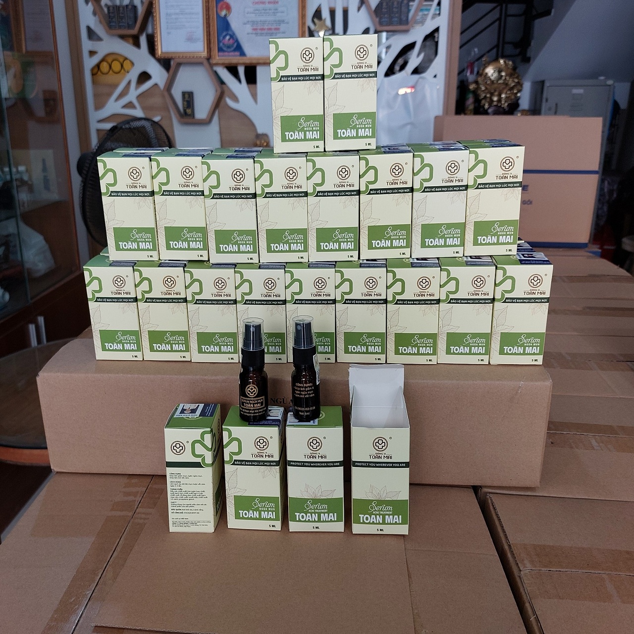 SERUM NGỪA MỤN TOÀN MAI Đa Năng 5 ml Mụn bọc, mủ, giời leo, côn trùng độc cắn, dị ứng, hoại tử, u bướu ,...