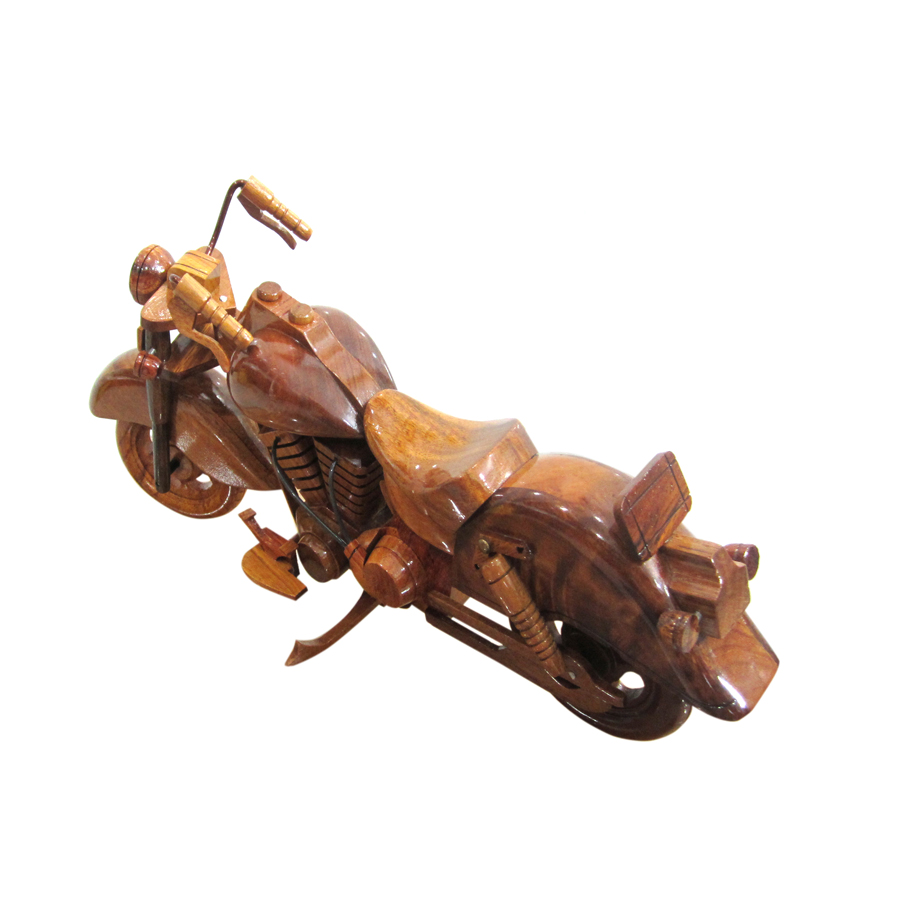 Mô hình xe gỗ motor Kawasaki