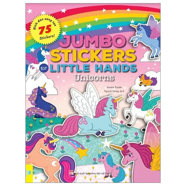 Jumbo Stickers For Little Hands - Unicorns