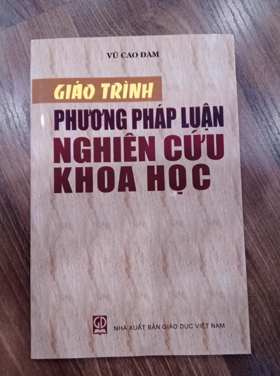 Sách - Giáo trình Phương pháp luận nghiên cứu khoa học