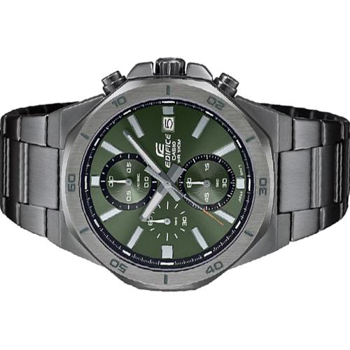 Đồng Hồ Nam Dây Thép Casio Edifice EFV-640DC-3A Chính Hãng | EFV-640DC-3AVUDF