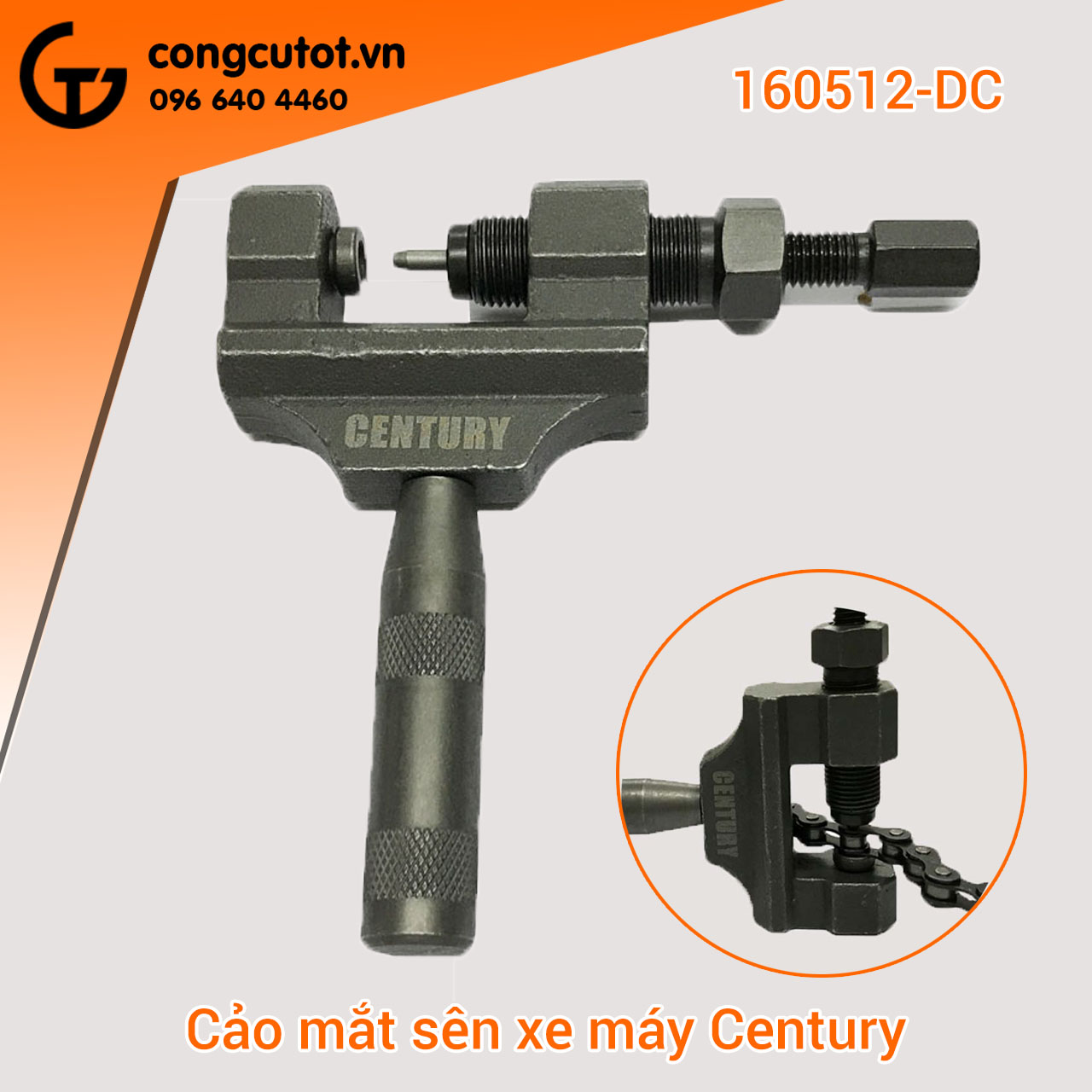 Vam đột xích cao cấp Century 160512-DC