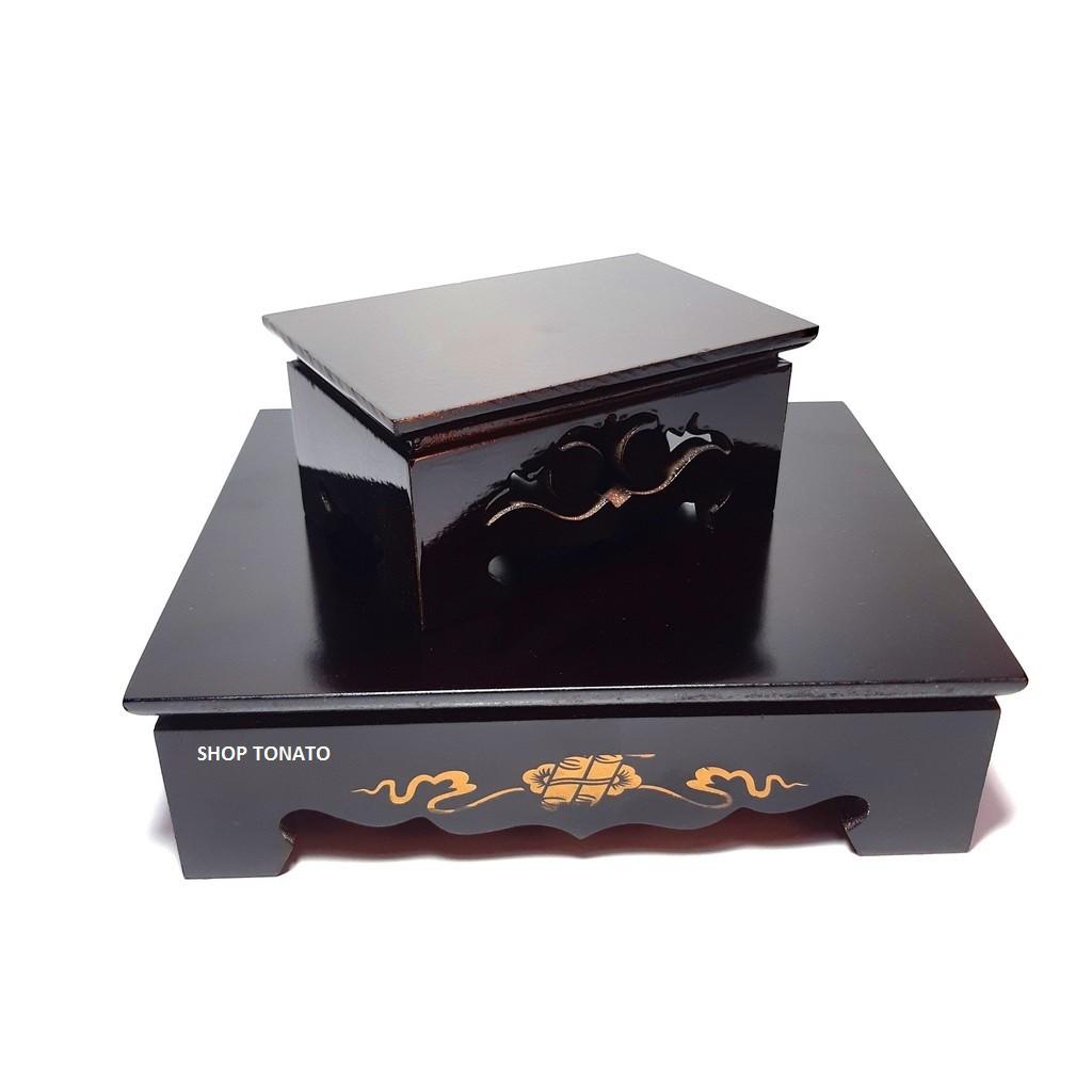 KỶ CHỮ NHẬT, ĐẾ BÁT HƯƠNG,ĐÔN GỖ MDF 10X15,15X20,20X25