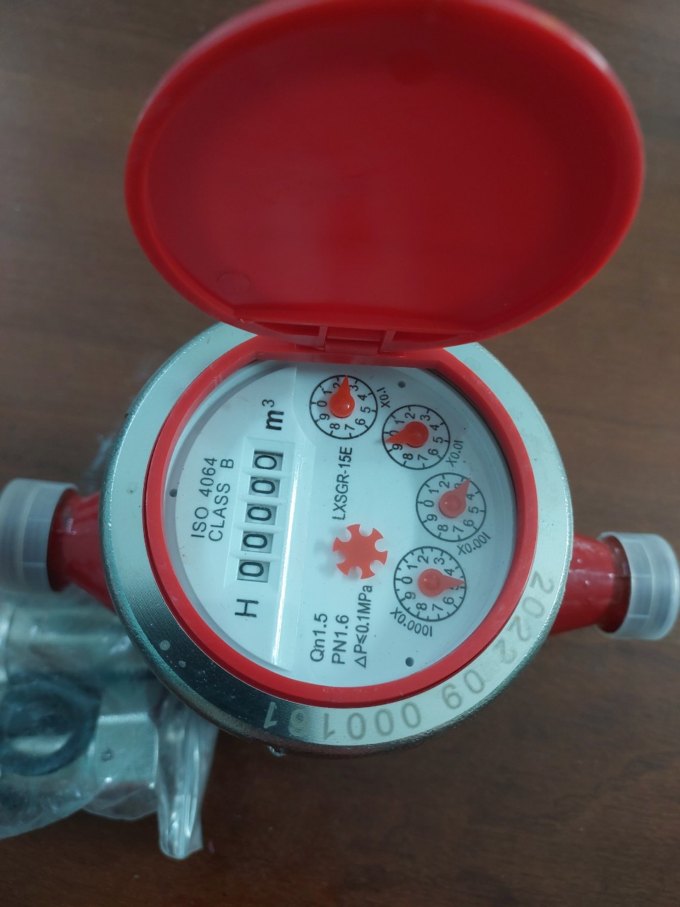 Đồng hồ nước nóng Water Hot Meter Works bảo hành 2 năm