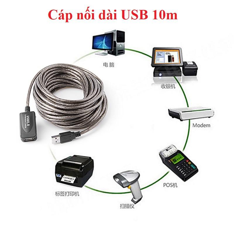 Cáp nối dài USB 5m giá rẻ