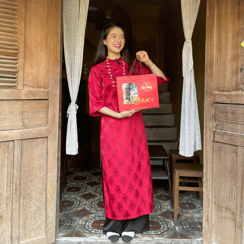 Set quà tặng CÁT TƯỜNG OAKY, set quà hạt dinh dưỡng sang trọng - Óc Chó • Mixed A • Nho Khô