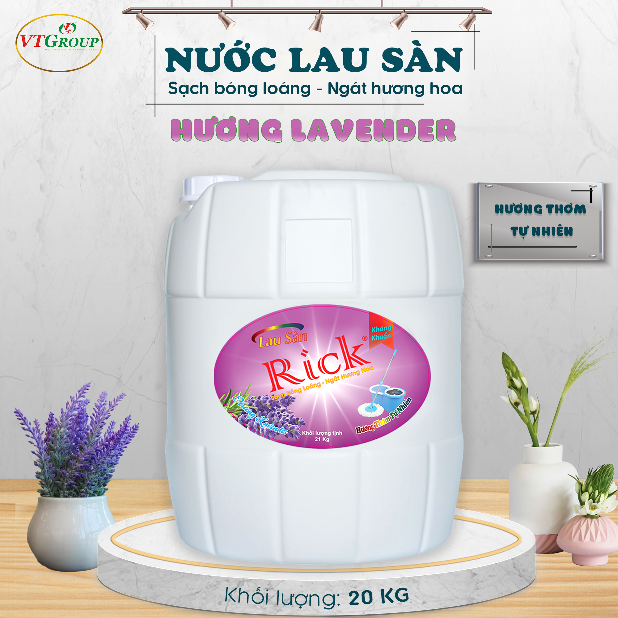 Nước lau sàn Rick 20kg