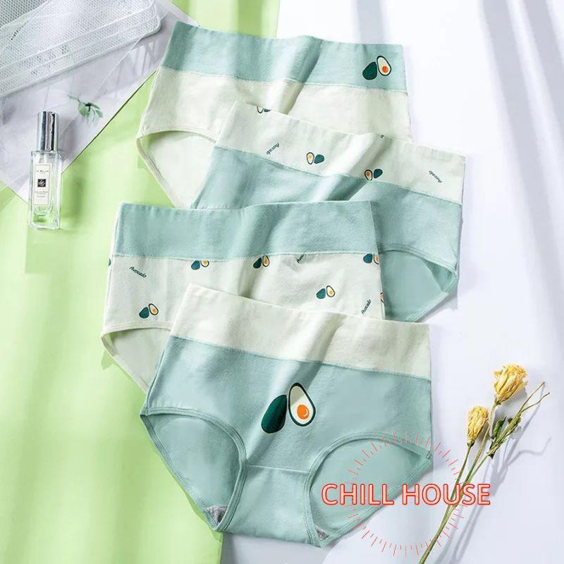 QUẦN LÓT- COTTON GEN NHẸ CẠP CAO thoáng mát 6108 - CHILLHOUSE
