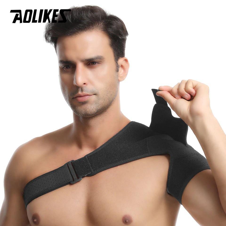 Đai bảo vệ vai AOLIKES A-1692 (1 CAI ) nẹp cố định khớp vai Sports shoulder pads