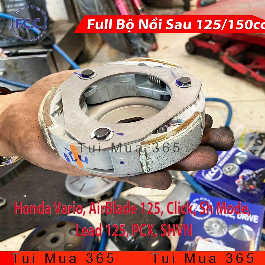 Full Nồi Sau FCC Honda Vario, AirBlade, Click, Sh Mode, Lead, PCX, SHVN, SH Ý, Dylan, A Còng