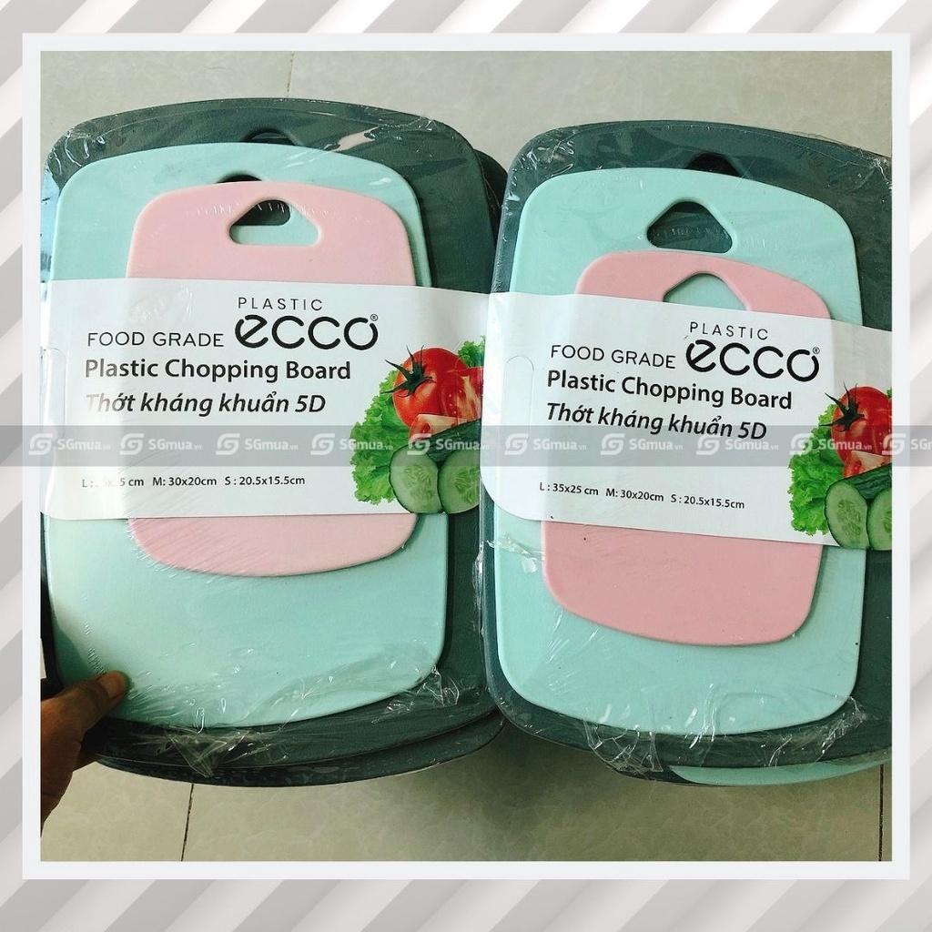 Bộ thớt kháng khuẩn, vệ sinh, an toàn, chống xước, chống nấm mốc, nhiều màu đẹp mắt