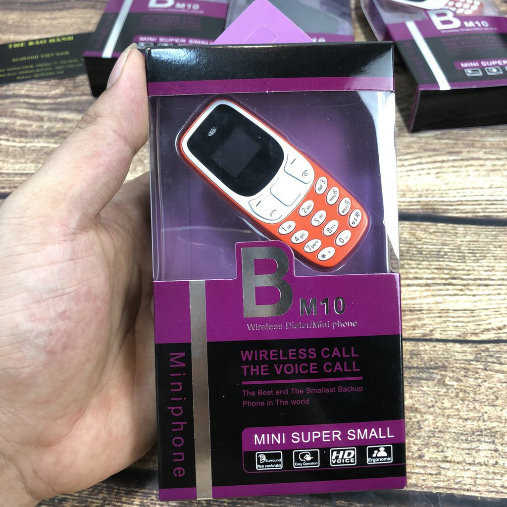 Điện thoại mini Sothing L8STAR 3310 2 sim 2 sóng- Hàng chính hãng