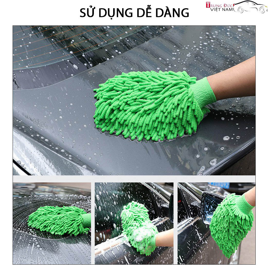 Găng Tay Rửa Xe - Hàng Chính Hãng TDVN