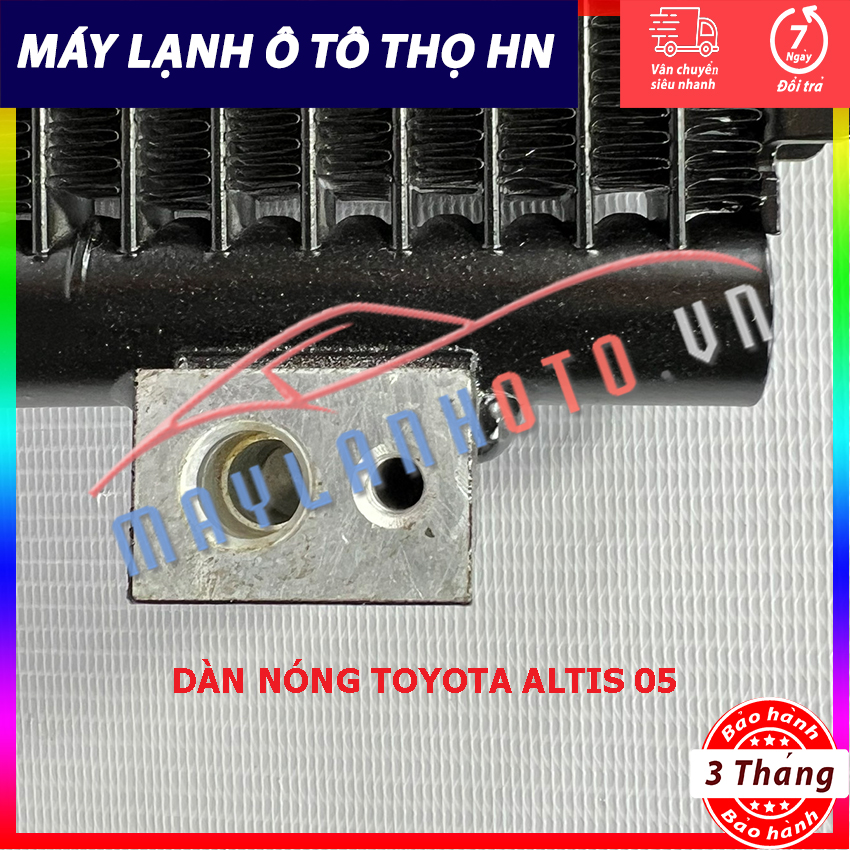 Dàn nóng Toyota Altis 2005 Hàng xịn Thái Lan
