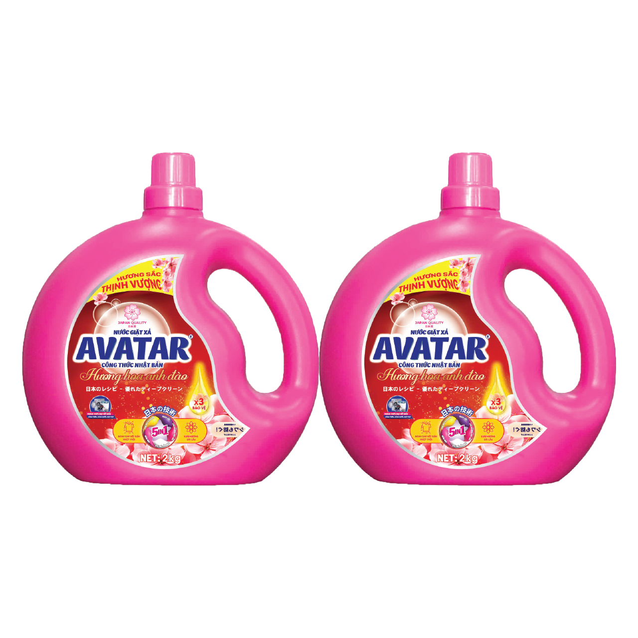 Combo 2 Nước Giặt Xả Hương Nước Hoa Avatar ( 02 Mùi Hương )