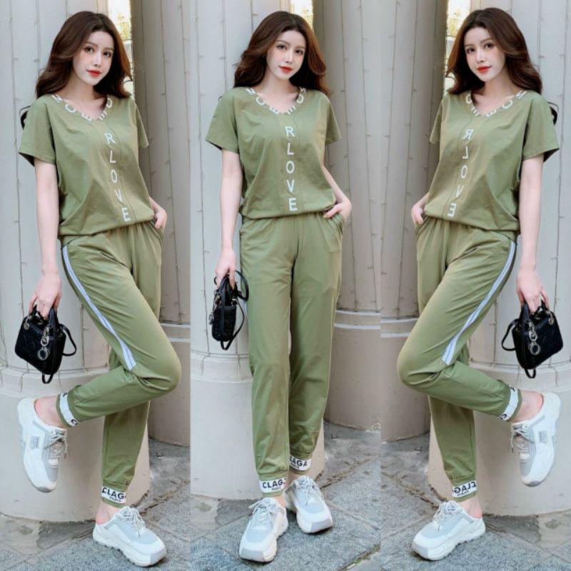 SÉT BỘ THỂ THAO CỔ TIM LOVE