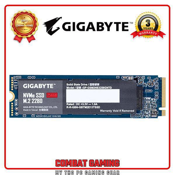 SSD Gigabyte 256GB M.2 2280 NVMe PCIe Gen 3x4 - Hàng Chính Hãng