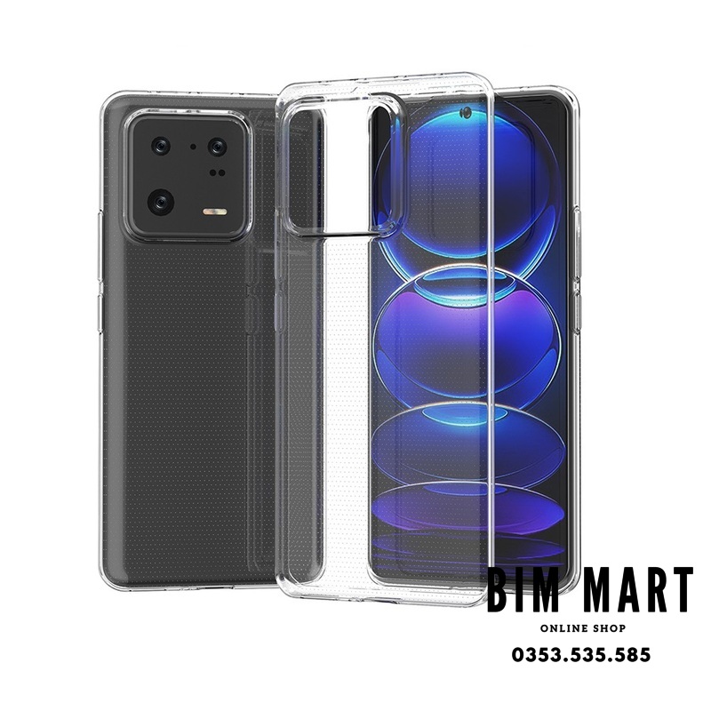 Ốp lưng dành cho Xiaomi 13/13 Pro silicon dẻo trong suốt cao cấp A+
