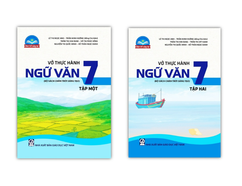 Sách - Combo Vở thực hành Ngữ văn 7 - tập 1 + 2
