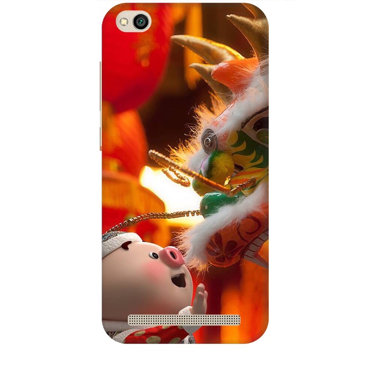 Ốp lưng dành cho điện thoại XIAOMI REDMI 5A Heo Múa Lân