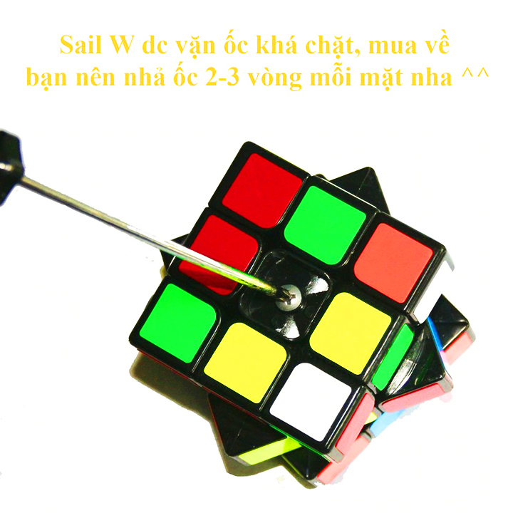 Rubik 3x3 Qiyi Sail W, Rubic 3x3 tầng Khối lập phương ma thuật xoay mượt bẻ góc cực tốt siêu bền và chắc chắn – DC052