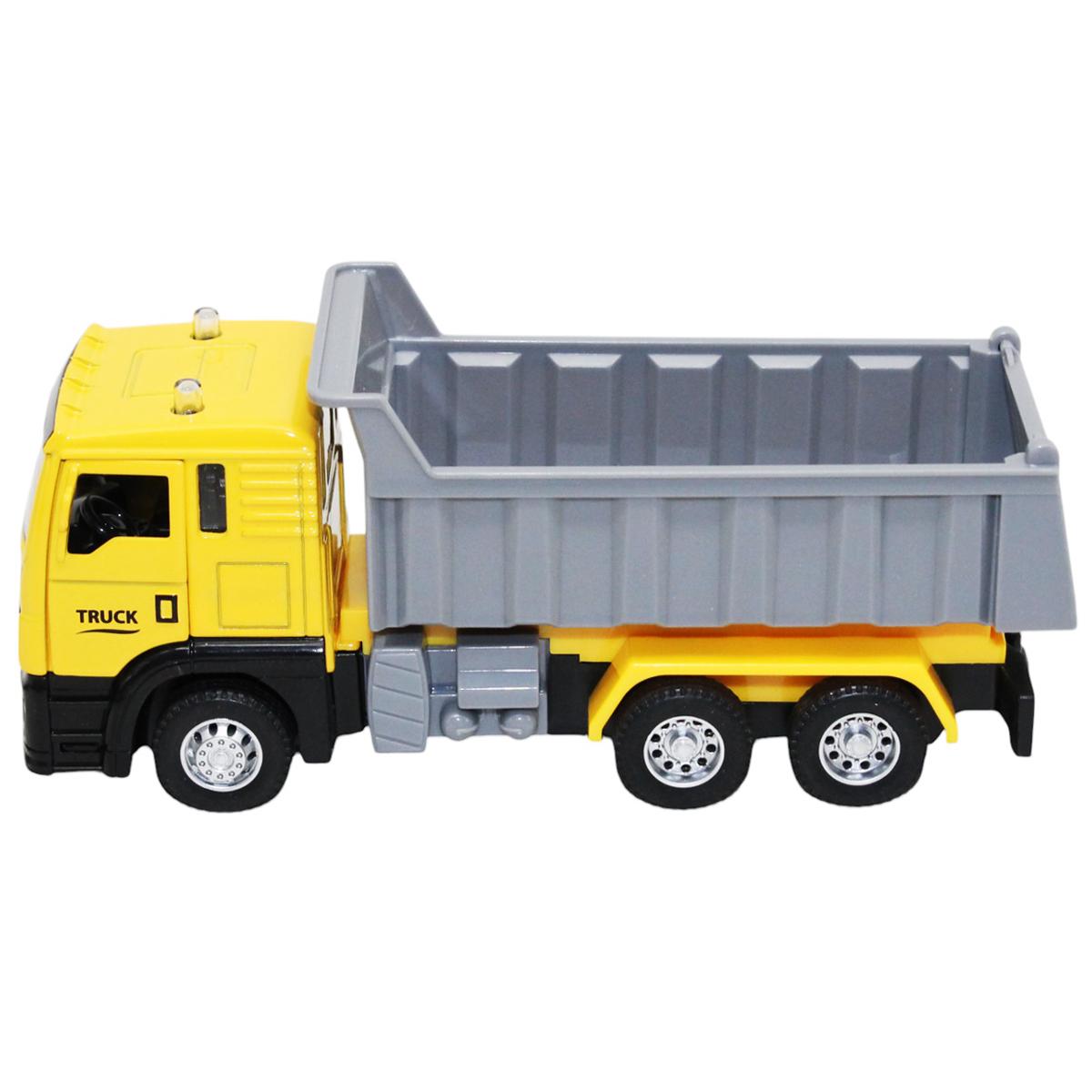 Đồ Chơi Mô Hình Xe Tải Ben Có Đèn Và Âm Thanh - Vecto VT21K-2
