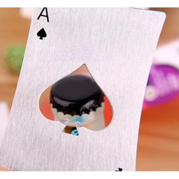 5 bộ Dụng Cụ Mở Bia Độc Đáo Hình Lá Bài Át Bích