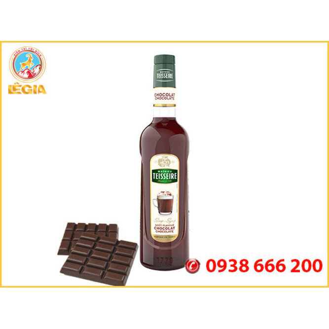 Siro TEISSEIRE Socola 700ml ( CHOCOLATE SYRUP)