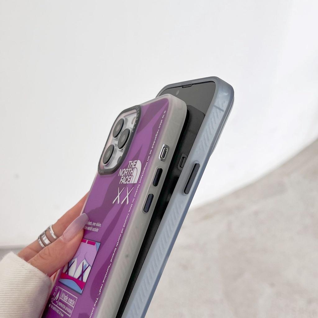Ốp Lưng Chống Sốc Cho Iphone 14 Pro Max / 14 Pro / 13 Pro Max / 13 Pro / 12 Pro Max Họa Tiết The North Face