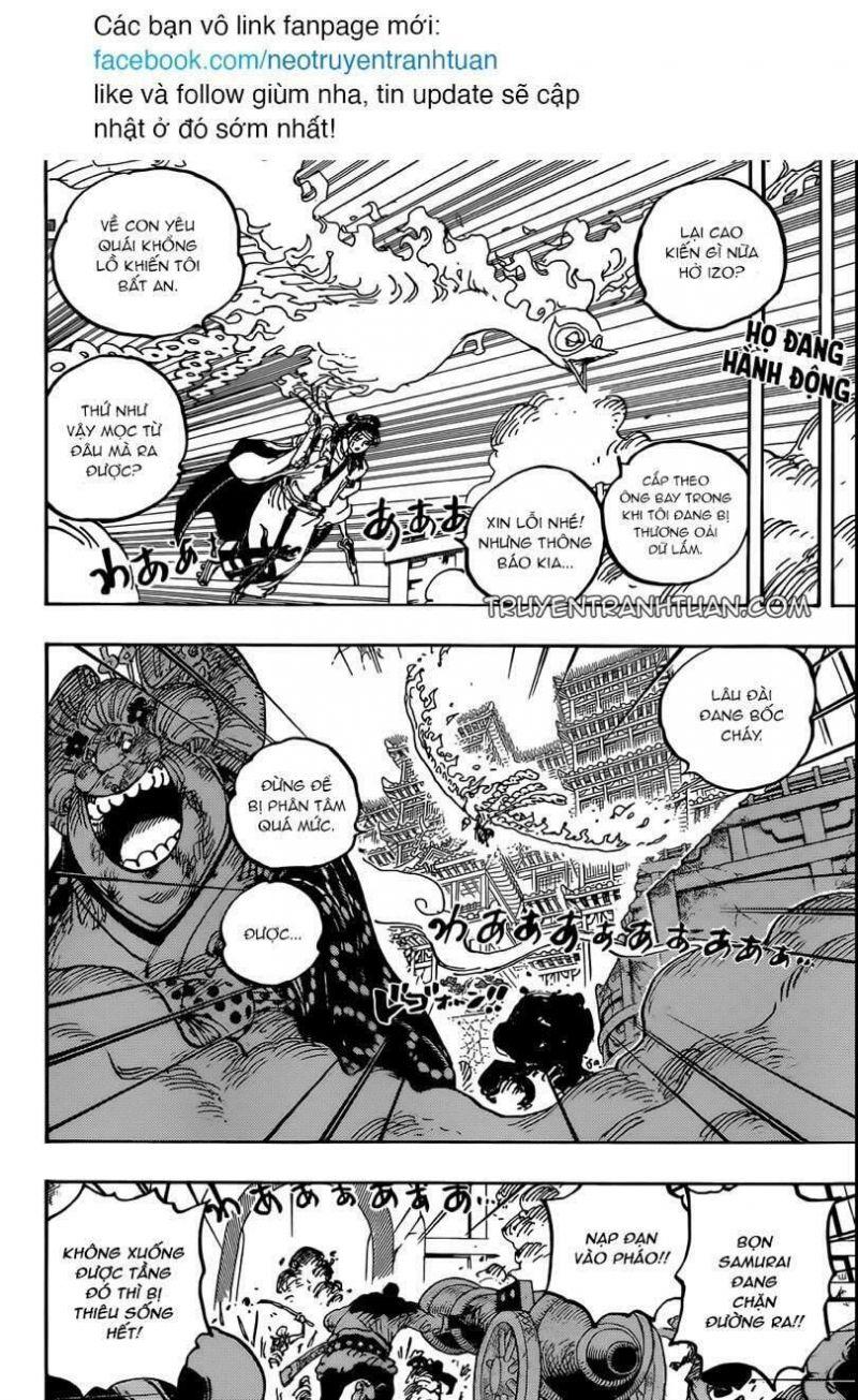 đảo hải tặc - one piece chapter 1032 2