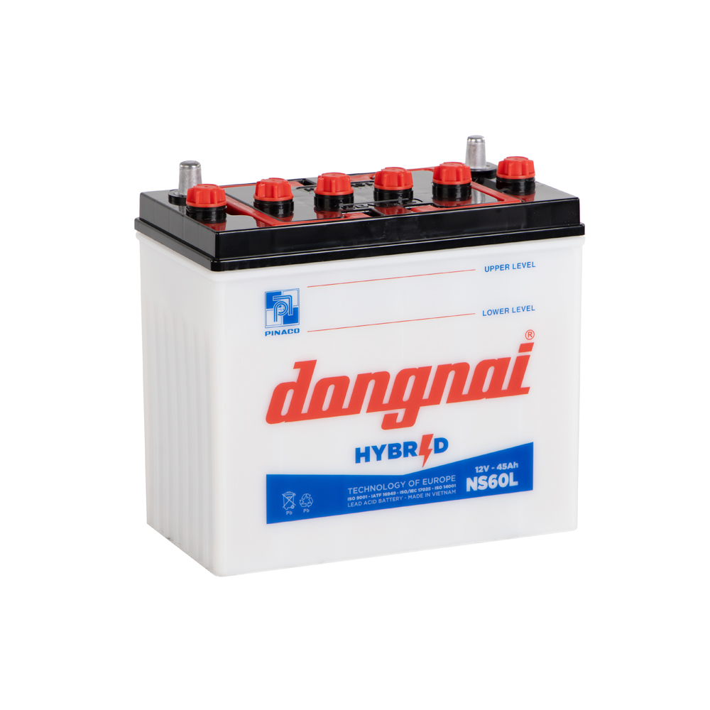 Ắc quy Hybrid Đồng Nai NS60L | 12V - 45Ah